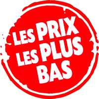 Prix le plus bas garantit