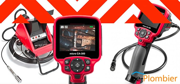 Détection d'une fuite avec caméra